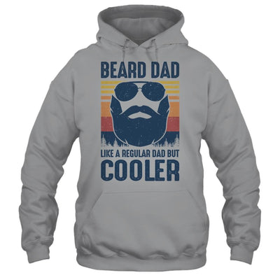 Beard Dad Like A Regular Dad But Cooler-T-Shirt & Hoodie-Pullover Hoodie-Sport Grey