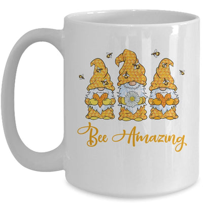 Bee Amazing Bees Gnomes Mothers Day For Teachers Mom Mug-Coffee Mug-Mug-White