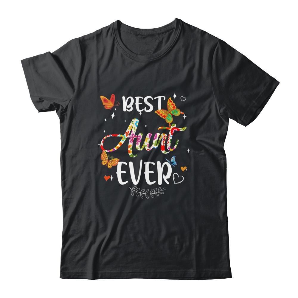 Best Aunt Ever Colored Patterns Mother's Day Aunt Birthday
