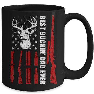 Best Buckin' Dad Ever Deer Hunting Dad Fathers Day Mug-Coffee Mug-