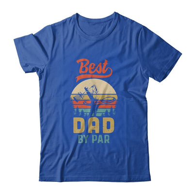 Best Dad By Par Funny Disc Golf For Men Father's Day-T-Shirt & Hoodie-Classic T-Shirt-Royal