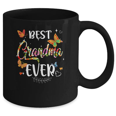 Best Grandma Ever Colored Patterns Mother's Day Aunt Birthday Mug-Coffee Mug-
