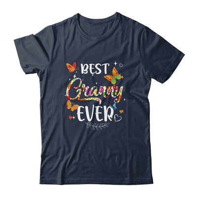Best Granny Ever Colored Patterns Mother's Day Aunt Birthday-T-Shirt & Tank Top-Classic T-Shirt-Navy