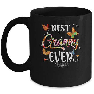 Best Granny Ever Colored Patterns Mother's Day Aunt Birthday Mug-Coffee Mug-Mug-Black