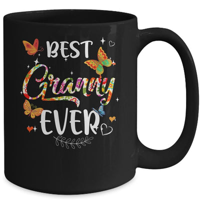 Best Granny Ever Colored Patterns Mother's Day Aunt Birthday Mug-Coffee Mug-