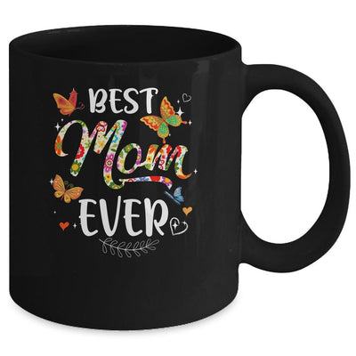 Best Mom Ever Colored Patterns Mother's Day Mama Birthday Mug-Coffee Mug-