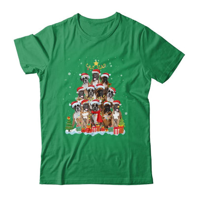 Boxer Christmas Tree Pajama Xmas-T-Shirt & Sweatshirt-Classic T-Shirt-Irish Green