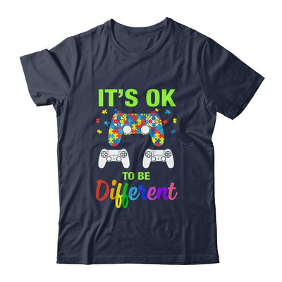 Boys Autism Gift Game Men Kids Autism Awareness Month Day-T-Shirt & Hoodie-Classic T-Shirt-Navy