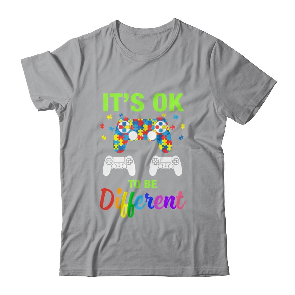 Boys Autism Gift Game Men Kids Autism Awareness Month Day-T-Shirt & Hoodie-Classic T-Shirt-Sport Grey