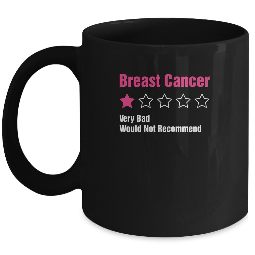 Breast Cancer Awareness Very Bad Would Not Recommend Mug