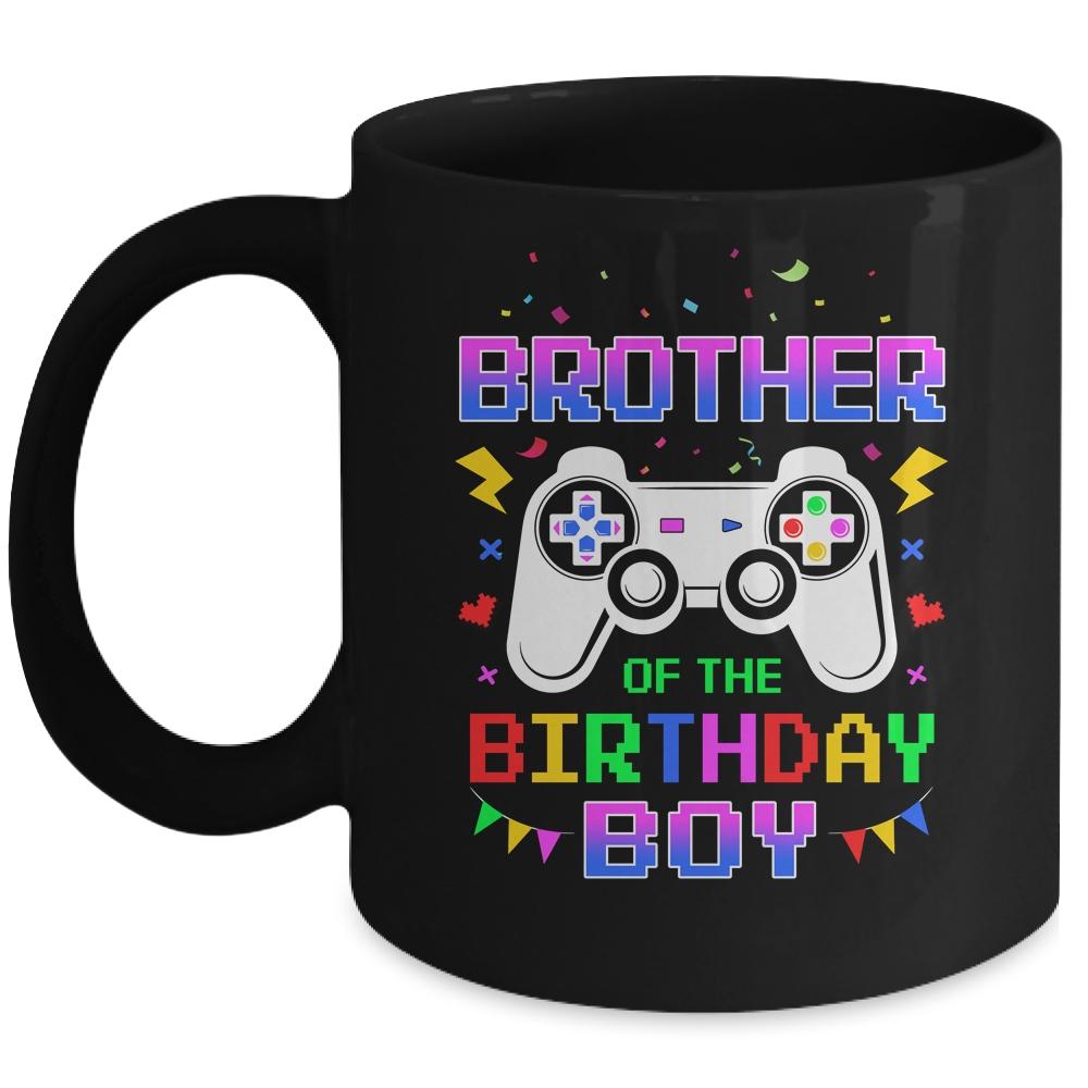 Brother Of The Birthday Boy Video Gamer Mug