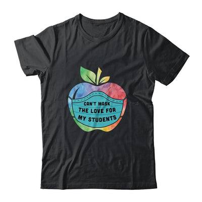 Can't Mask My Love Of Teaching-T-Shirt & Hoodie-Classic T-Shirt-Black