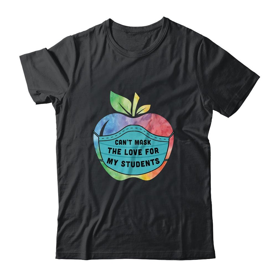 Can't Mask My Love Of Teaching-T-Shirt & Hoodie-Classic T-Shirt-Black