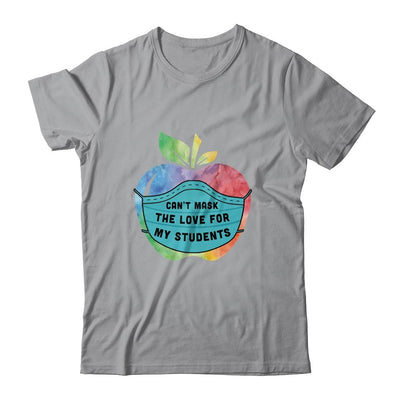Can't Mask My Love Of Teaching-T-Shirt & Hoodie-Classic T-Shirt-Sport Grey