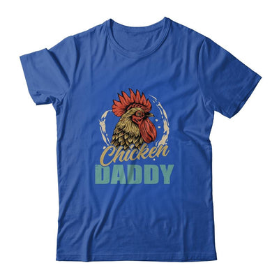 Chicken Daddy Chicken Dad Farmer Poultry Farmer Fathers Day-T-Shirt & Hoodie-Classic T-Shirt-Royal