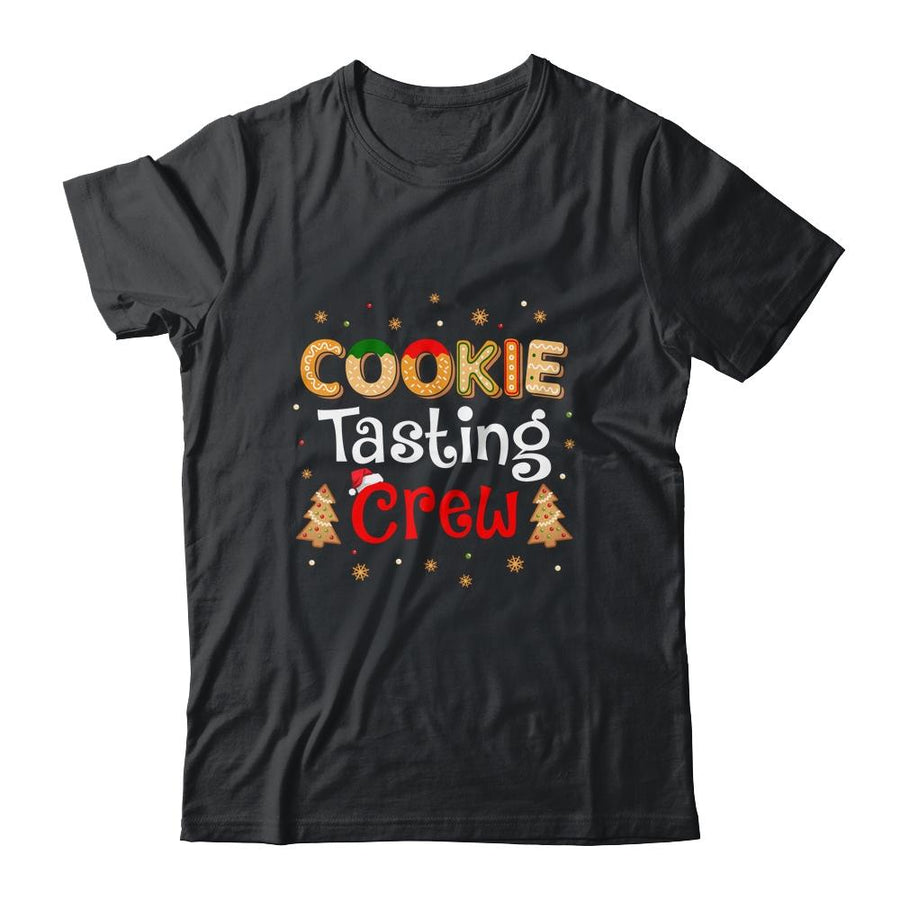 Christmas Cookie Tasting Crew Baking Holiday-T-Shirt & Sweatshirt-Classic T-Shirt-Black