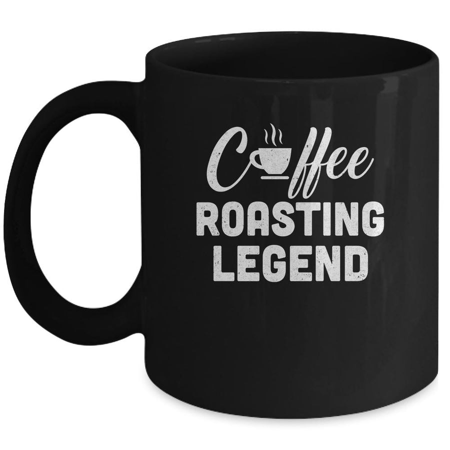 Coffee Roasting Legend Coffee Preparation Lover Gift Mug-Coffee Mug-Mug-Black