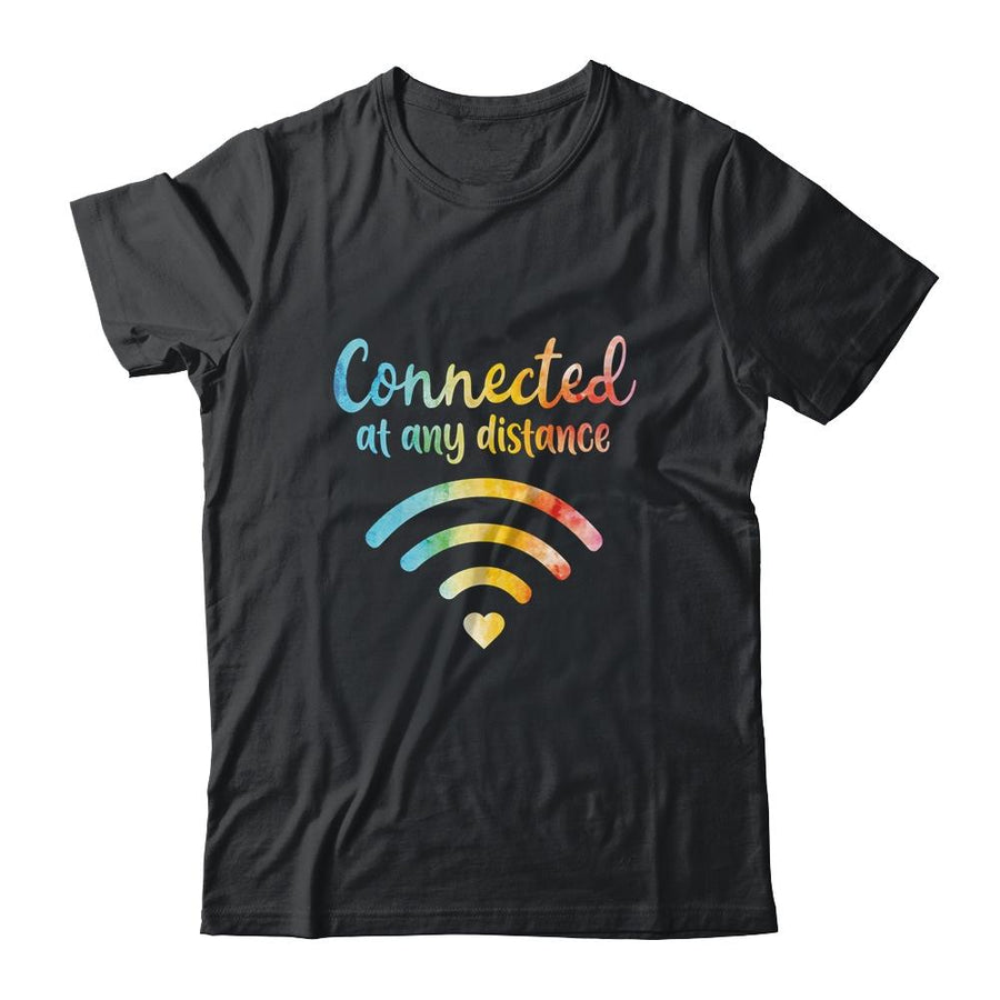 Connected At Any Distance School Back To School-T-Shirt & Hoodie-Classic T-Shirt-Black