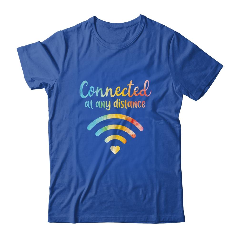 Connected At Any Distance School Back To School-T-Shirt & Hoodie-Classic T-Shirt-Royal