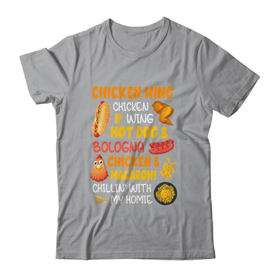 Cooked Chicken Wing Chicken Wing Hot Dog And Bologna Hotdog-T-Shirt & Tank Top-Classic T-Shirt-Sport Grey