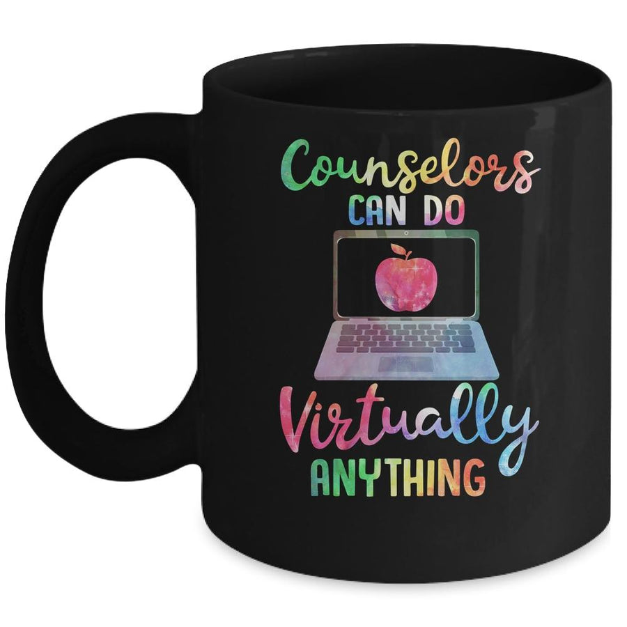 Counselors Can Do Virtually Anything Mug-Coffee Mug-Mug-Black