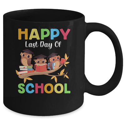 Cute Owls Happy Last Day Of School Mug-Coffee Mug-