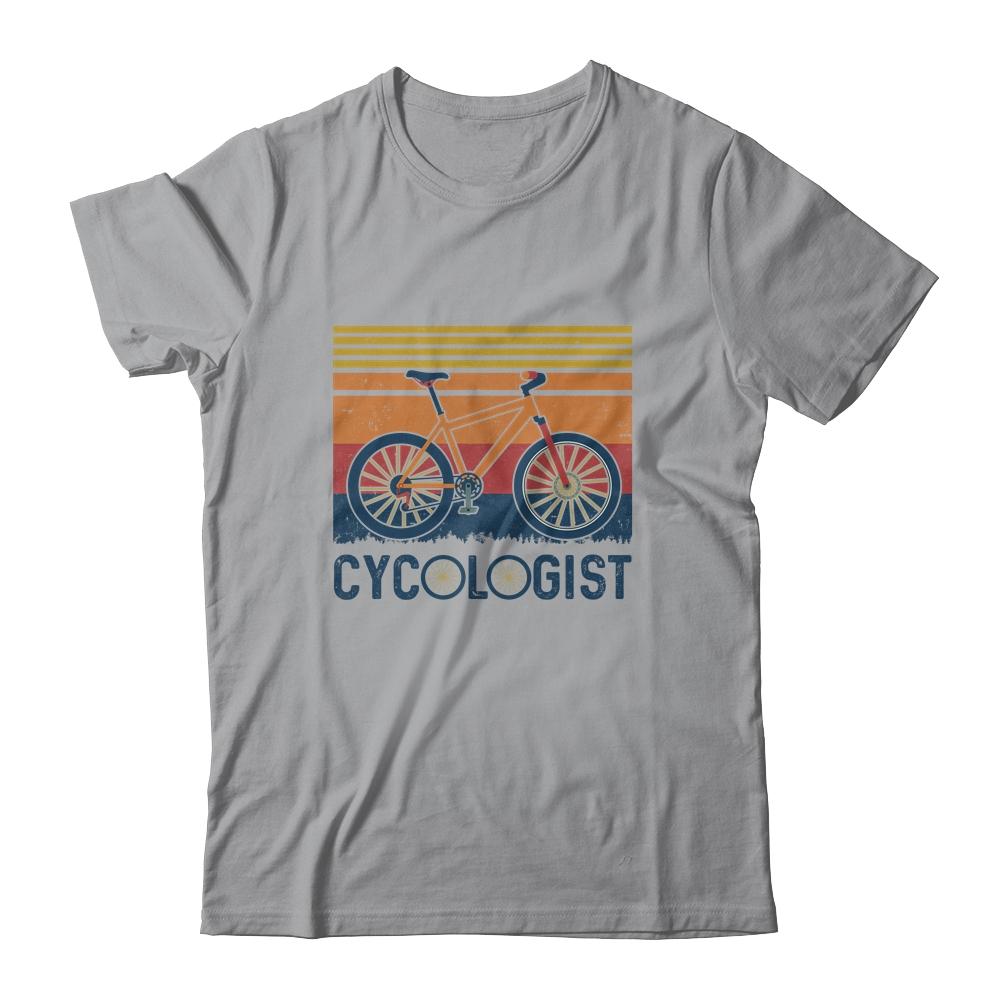 Cycologist Funny Cycling Bicycle Cyclist Cycling Gift-T-Shirt & Hoodie-Classic T-Shirt-Sport Grey