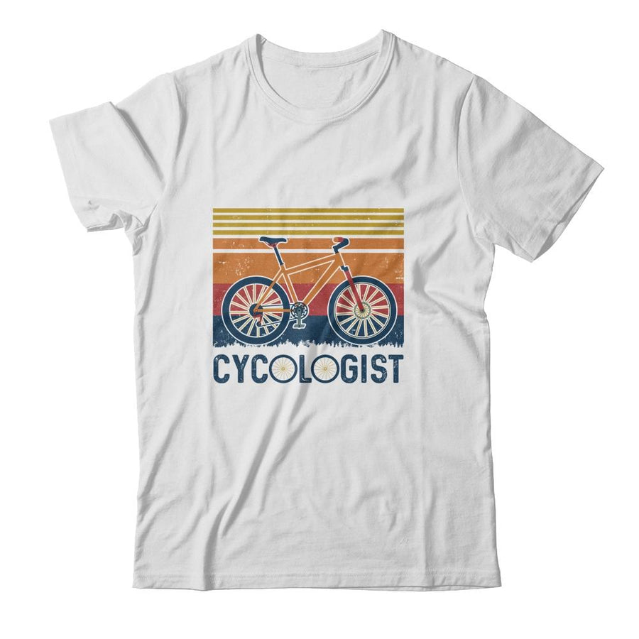 Cycologist Funny Cycling Bicycle Cyclist Cycling Gift-T-Shirt & Hoodie-Classic T-Shirt-White