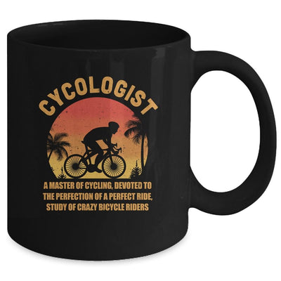 Cycologist Ride Bicycle A Master Of Cycling Bicycle Mug-Coffee Mug-