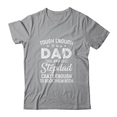 Dad And Stepdad Fathers Day Funny From Wife-T-Shirt & Hoodie-Classic T-Shirt-Sport Grey