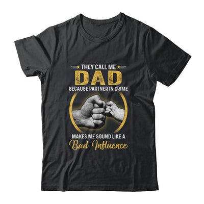 Dad For Men Funny Fathers Day They Call Me Dad-T-Shirt & Hoodie-Classic T-Shirt-Black