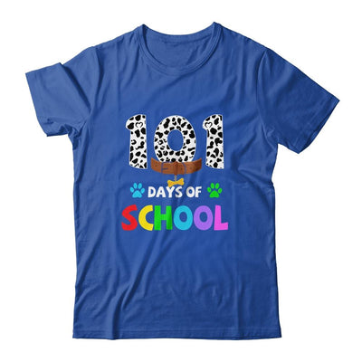 Dalmation Dog 101 Days Of School Teachers Kids Gift-T-Shirt & Hoodie-Classic T-Shirt-Royal