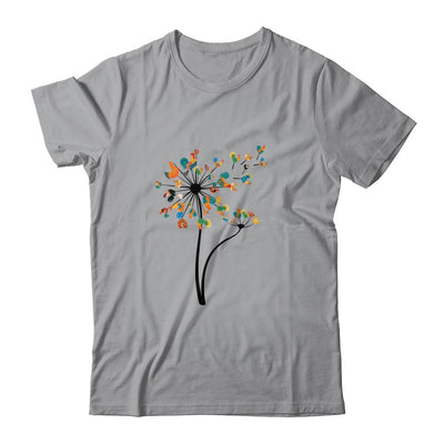 Dandelion Chicken Flower Floral Chickens Tree Lover-T-Shirt & Hoodie-Classic T-Shirt-Sport Grey