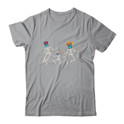 Dia De Los Muertos Day Of The Dead 2021 Skull Dancing-T-Shirt & Hoodie-Classic T-Shirt-Sport Grey
