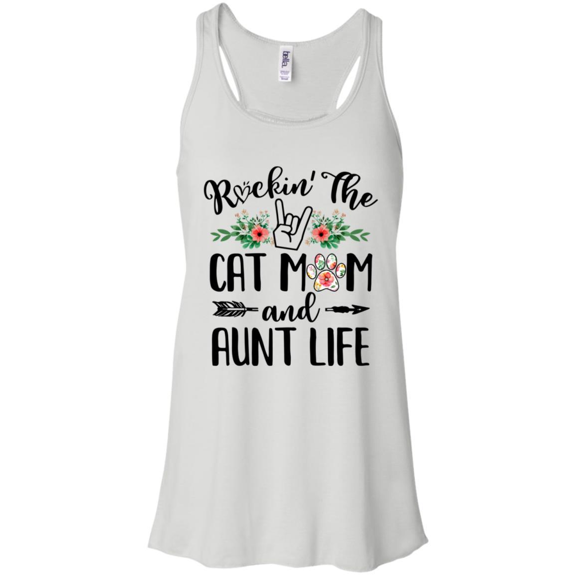 Rockin' The Cat Mom And Aunt Life Mother's Day Gift