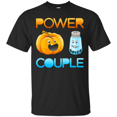 Pumpkin Spice Power Couple Halloween-T-Shirt & Hoodie-Classic T-Shirt-Black