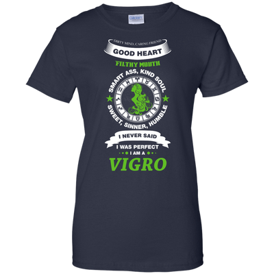 I Never Said I Was Perfect I Am A VIGRO-T-Shirt & Hoodie-Women's T-Shirt-Navy