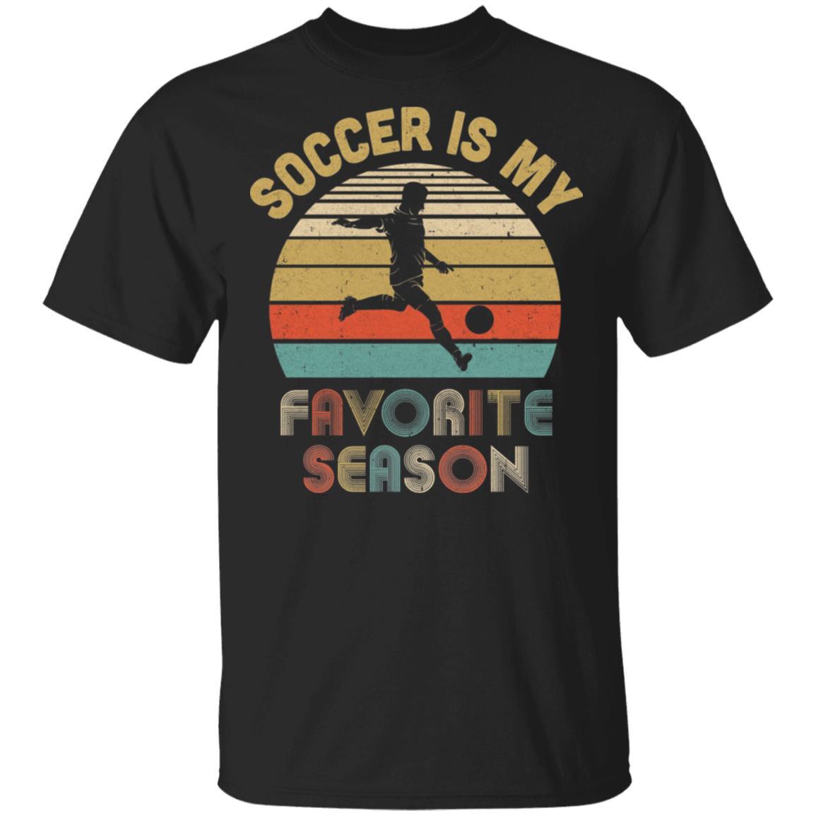 Soccer Is My Favorite Season Vintage