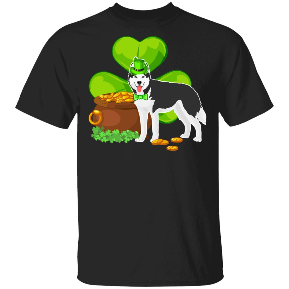 Husky St Patrick's Day Irish Dog Lover Funny Gifts