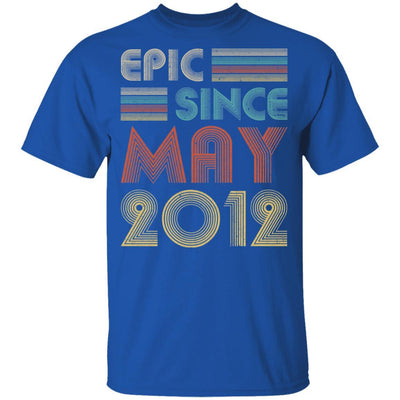 Epic Since May 2012 Vintage 9th Birthday Gifts Youth-Youth Shirt-Youth T-Shirt-Royal