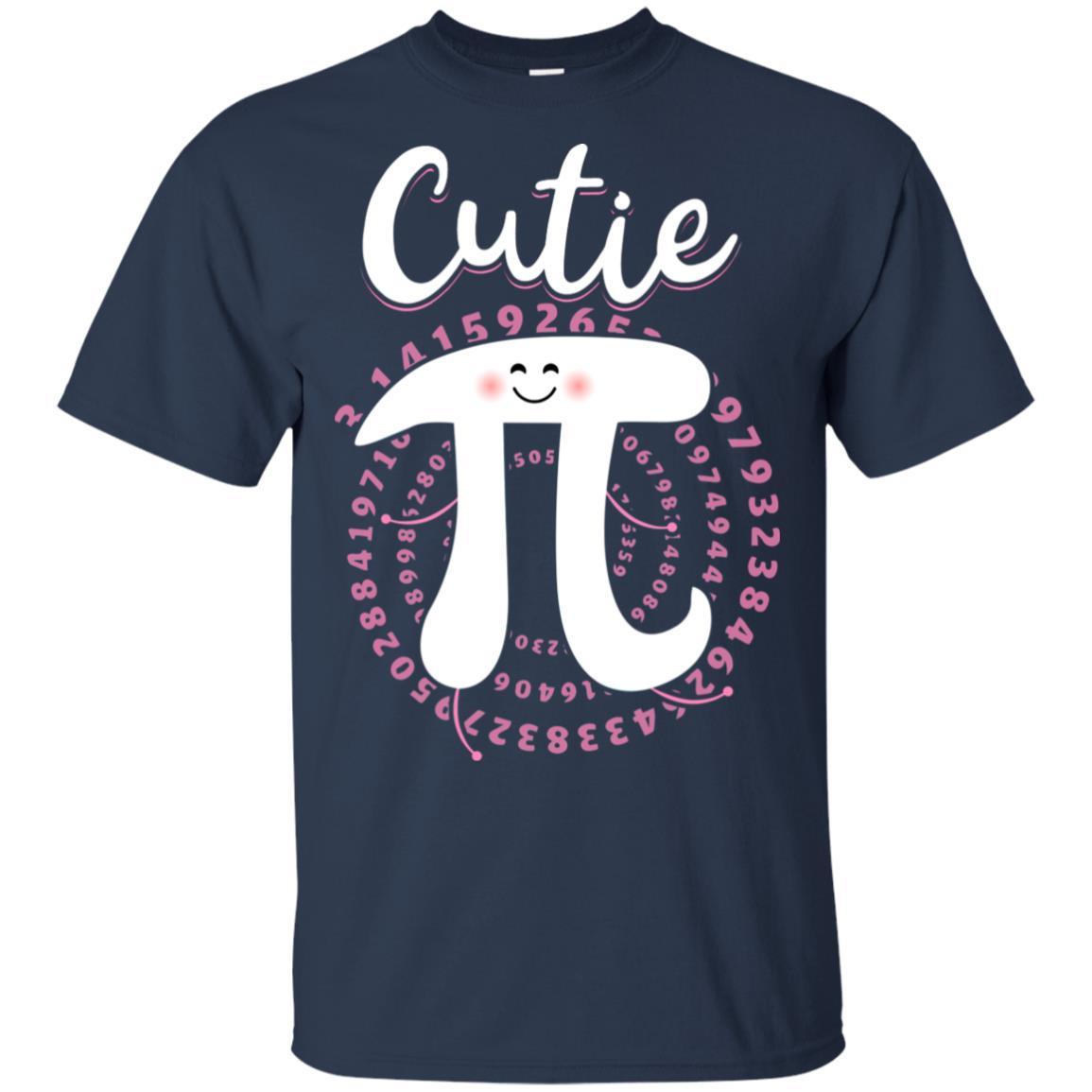 Cutie Pi Cute Math Pi Day Gifts-T-Shirt & Hoodie-Classic T-Shirt-Navy