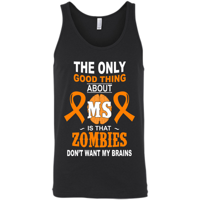 You're Saaaafe - Multiple Sclerosis-T-Shirt & Hoodie-Unisex Tank-Black