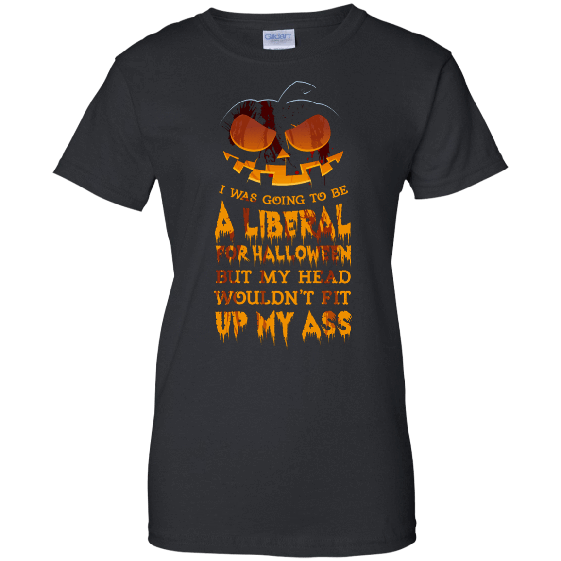 I Was Going to be a Liberal for Halloween-T-Shirt & Hoodie-Women's T-Shirt-Black