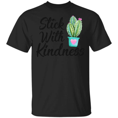 Stick With Kindness Teacher Students Gift-T-Shirt & Hoodie-Classic T-Shirt-Black