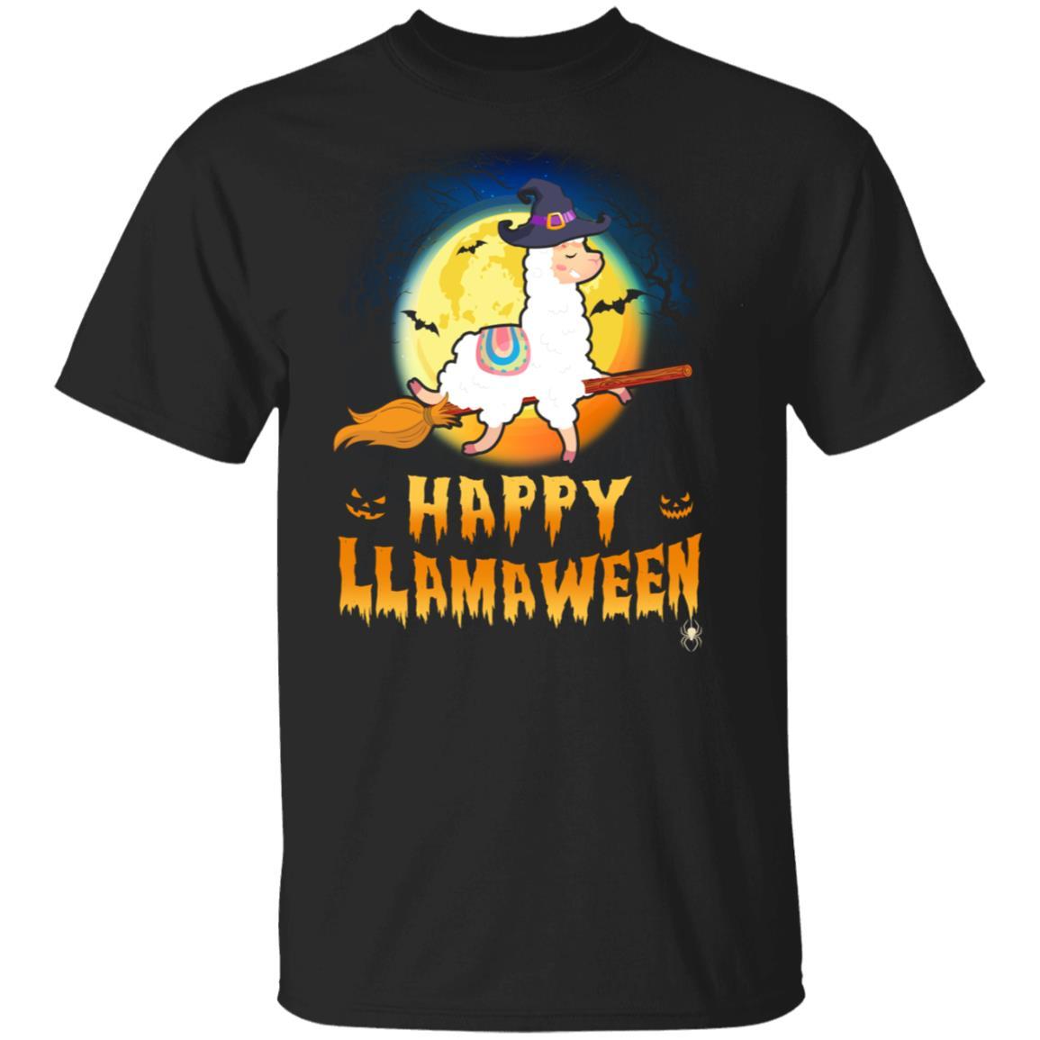 Happy Llamaween Halloween Llama Witch Costume