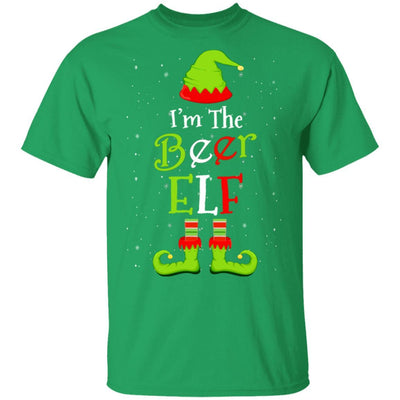 I'm The Beer Elf Family Matching Funny Christmas Group Gift-T-Shirt & Sweatshirt-Classic T-Shirt-Irish Green