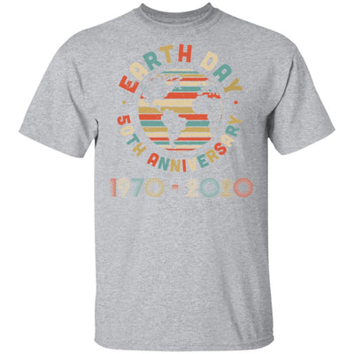 Earth Day 50th Anniversary 1970 Retro Sunset Gifts-T-Shirt & Hoodie-Classic T-Shirt-Sport Grey