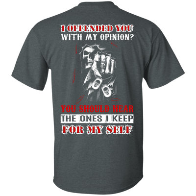 I Offended You With My Opinion-T-Shirt & Hoodie-Classic T-Shirt-Dark Heather
