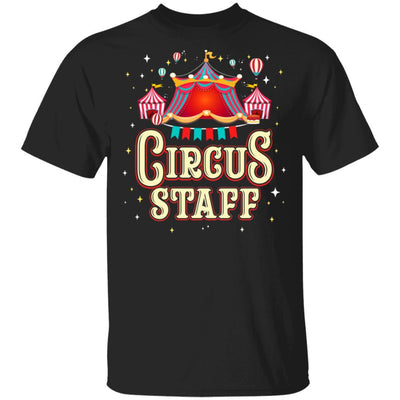 Vintage Circus Birthday Party Event Staff-T-Shirt & Hoodie-Classic T-Shirt-Black