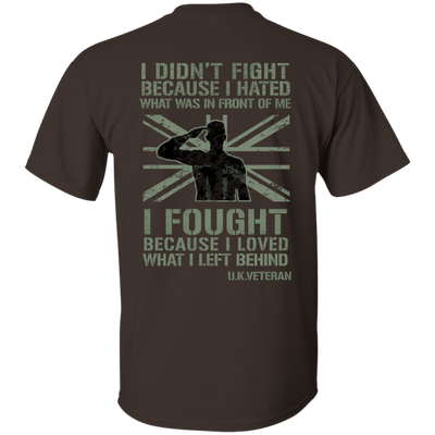 UK Veteran Affairs-T-Shirt & Hoodie-Classic T-Shirt-Dark Chocolate